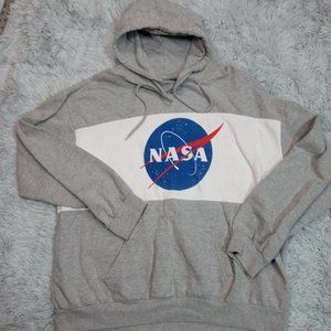 Nasa Chemistry Womens Sweatshirt Hoodie Space‎ Pullover Gray Plus 2X
